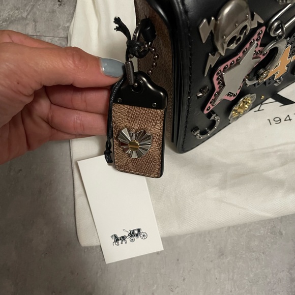 Coach Dinky With Signature Canvas Detail And Souvenir Pins - Picture 6 of 14